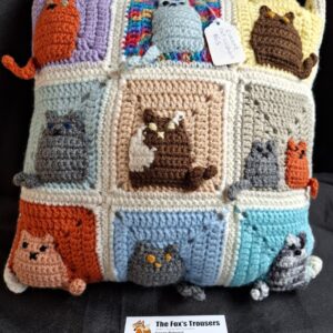 Crochet - Cat Cushion