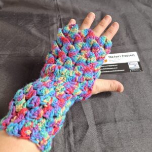 Crochet - Fingerless Goves